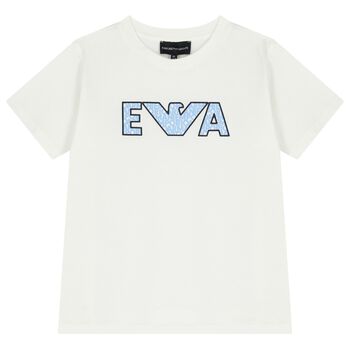 Boys Ivory Logo T-Shirt