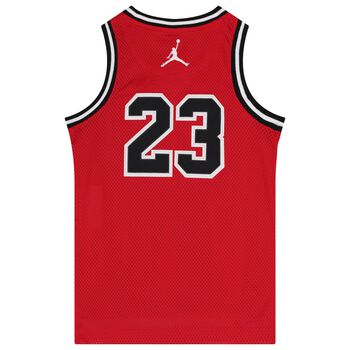 Boys Red Jordan Jersey Top