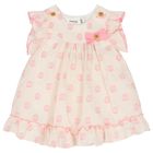 Baby Girls Ivory & Pink Dress Set, 1, hi-res