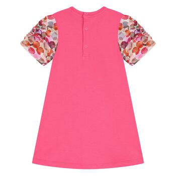 Younger Girls Pink Crossbody Bag Dress