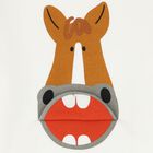 Younger Boys Ivory Logo Sweatshirt, 1, hi-res