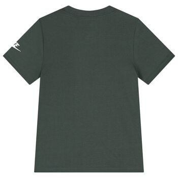 Boys Green Logo T-Shirt