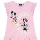 Girls Pink Disney Dress, 1, hi-res