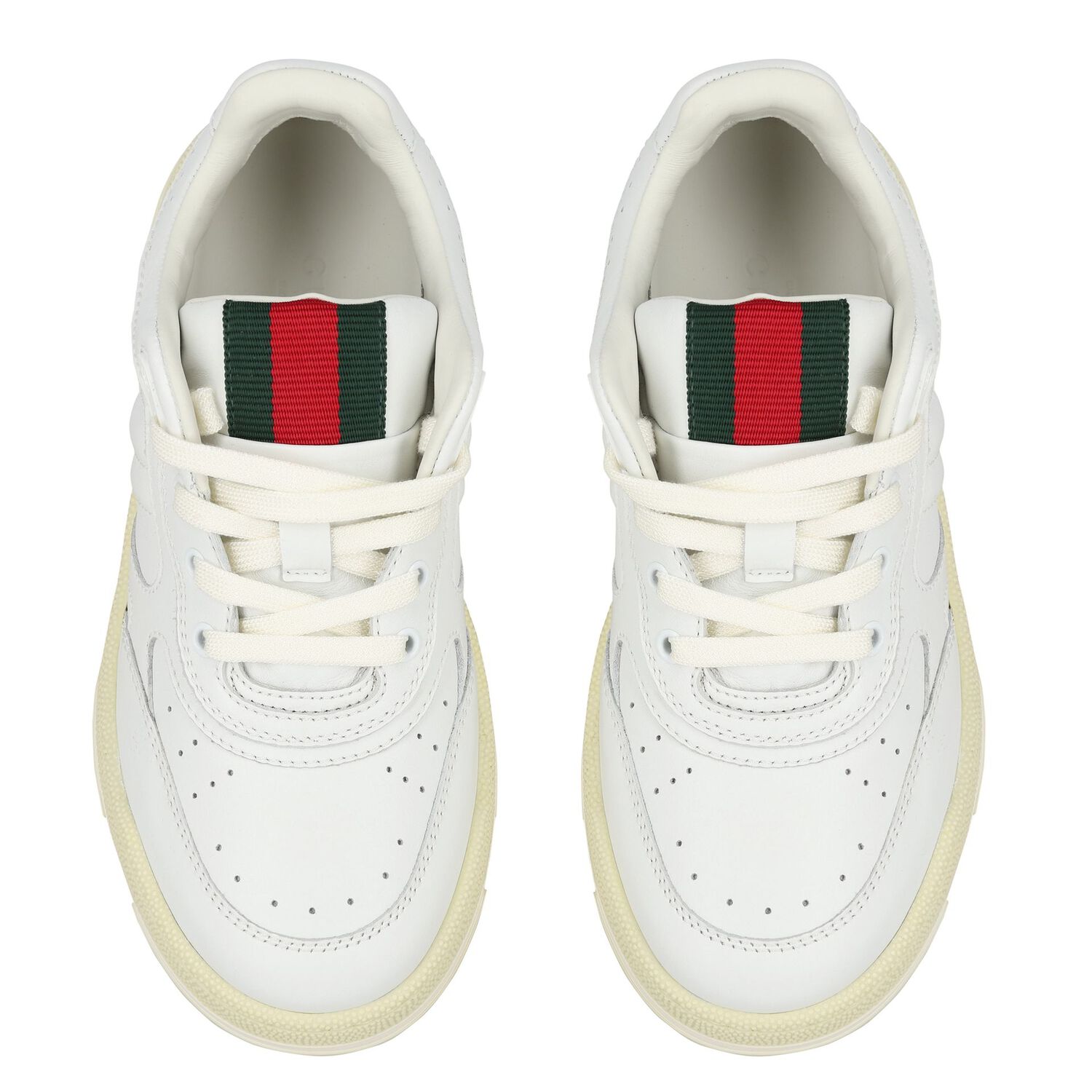 White Web Striped Trainers, 1, hi-res image number null