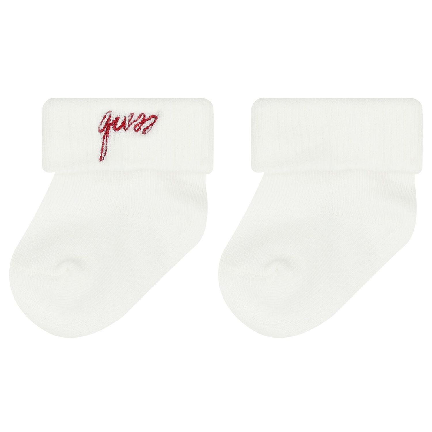 Ivory & White Teddy Bear Logo Baby Bodysuit Set, 3, hi-res