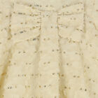 Younger Girls Ivory & Gold Dress, 1, hi-res