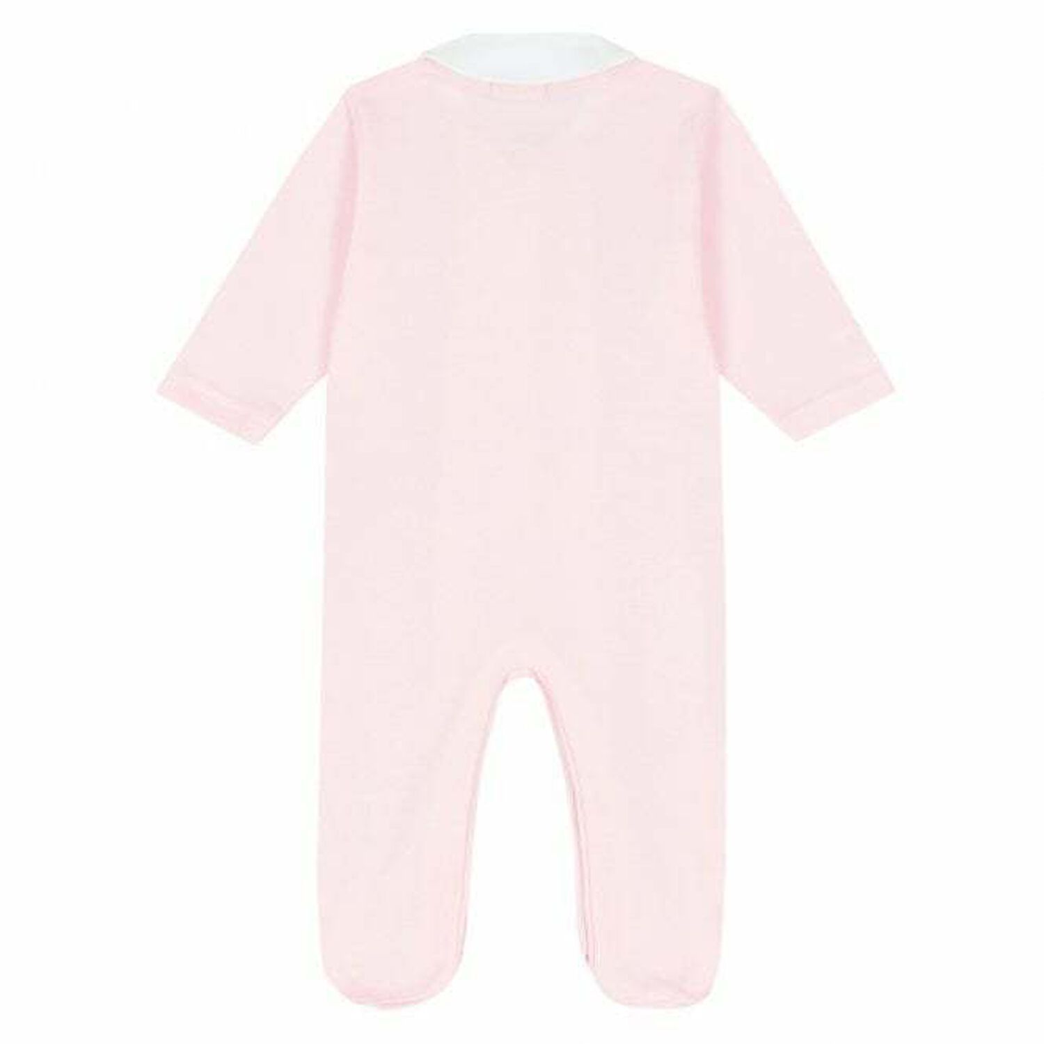 Baby Girls Pink Babygrow, 1, hi-res
