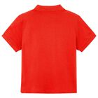 Boys Red Polo Shirt, 6, hi-res