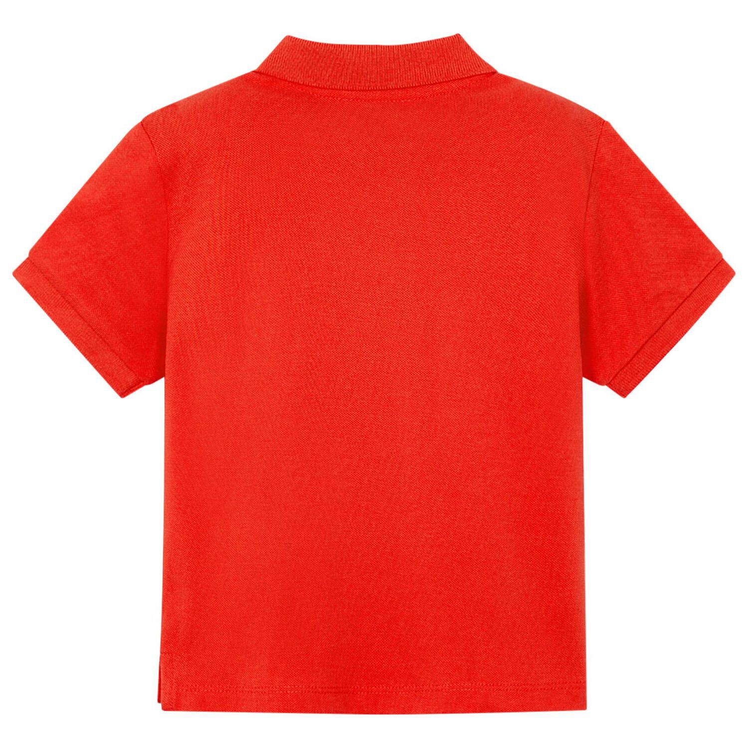 Boys Red Polo Shirt, 6, hi-res image number null