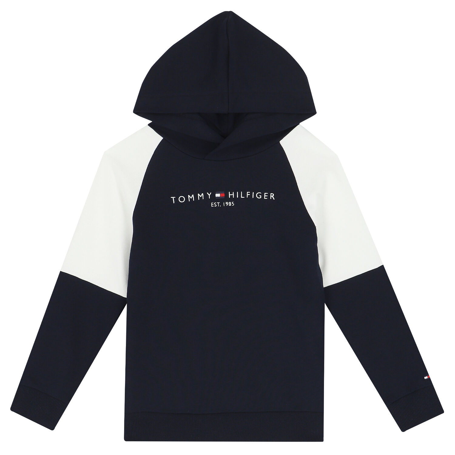 Boys Navy & White Logo Tracksuit, 1, hi-res