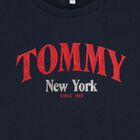 Girls Navy Blue Logo T-Shirt, 1, hi-res