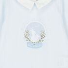 Blue Bunny Babygrow, 3, hi-res