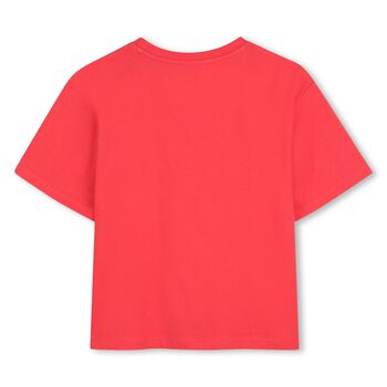 Girls Red Logo T-Shirt