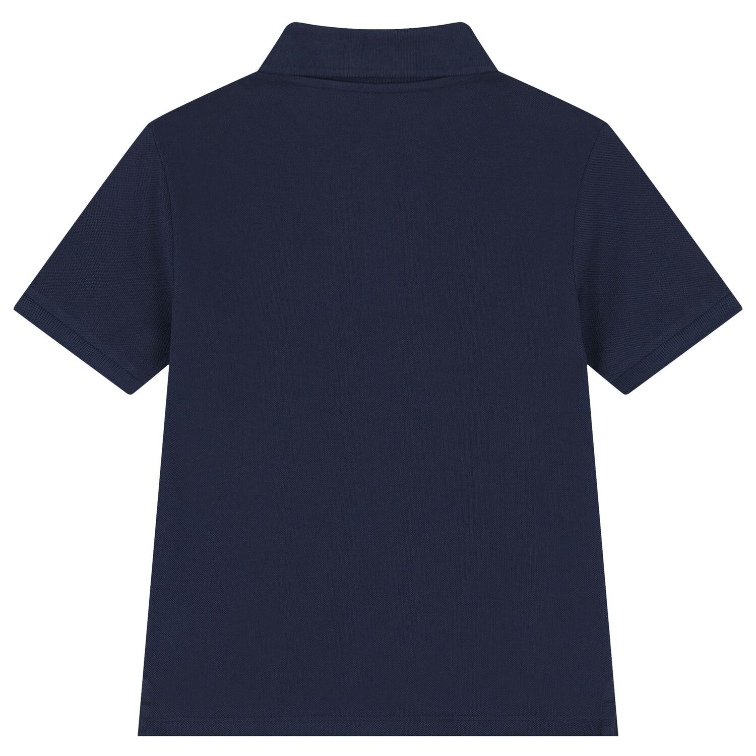 Boys Navy Blue Logo Polo Shirt, 6, hi-res