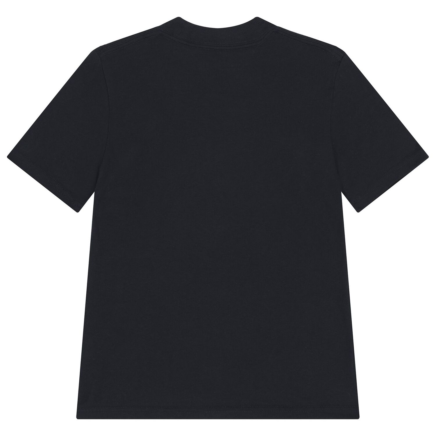 Boys Black Logo T-Shirt, 1, hi-res