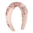 Girls Pink Sequin Headband, 1, hi-res