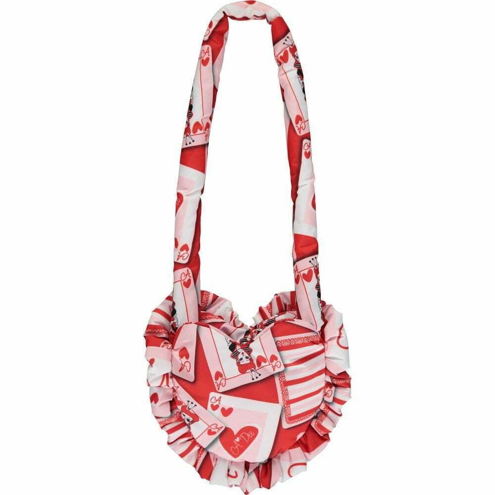 A Dee Girls Pink Red Bag Junior Couture UK