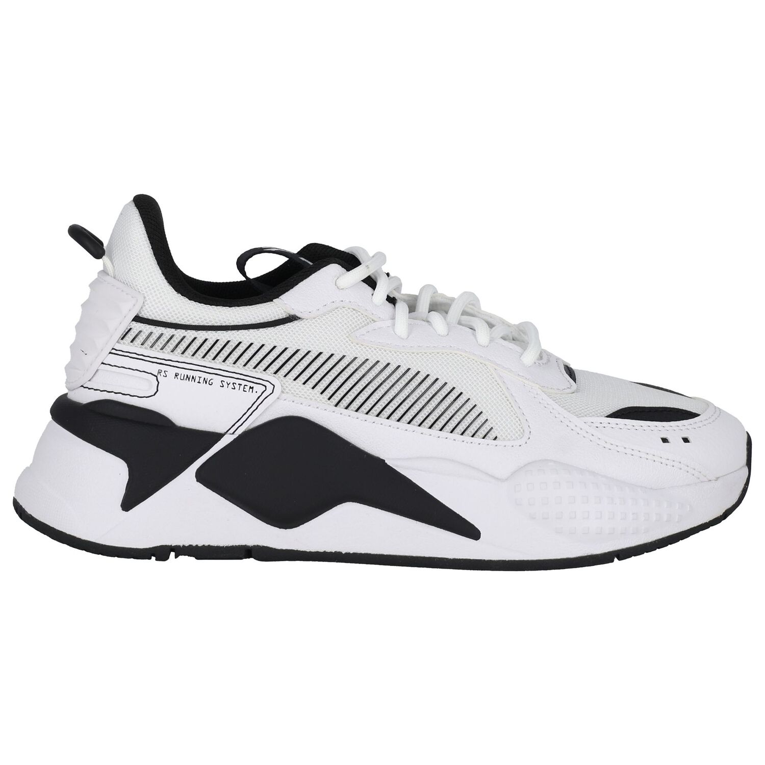 White & Black RS-X Jr Trainers, 1, hi-res