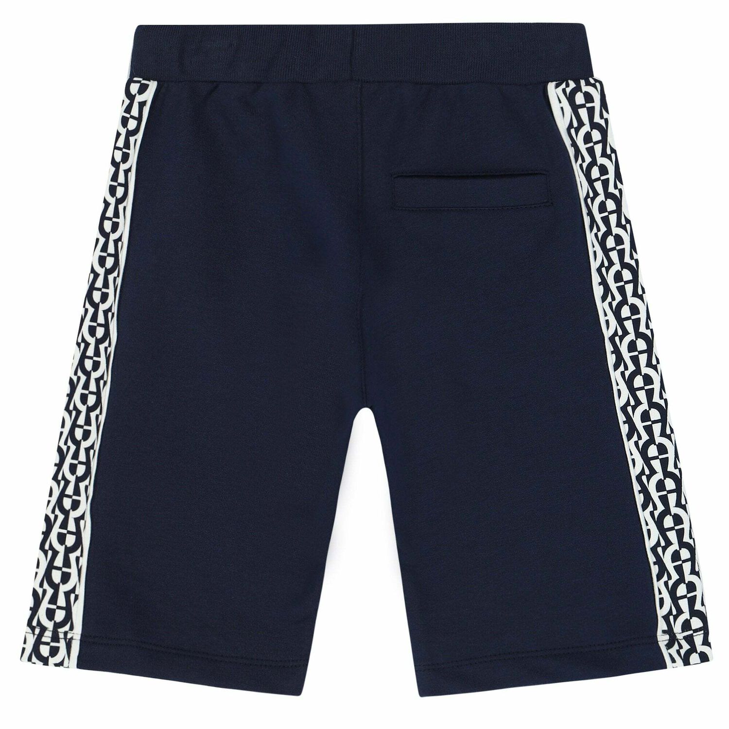 Younger Boys Navy Logo Shorts, 1, hi-res image number null