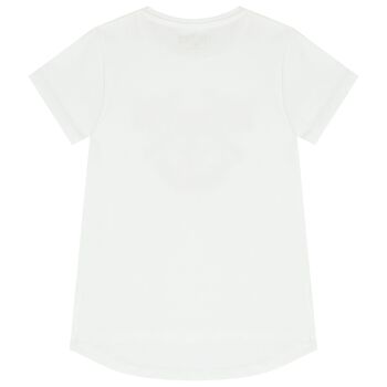 Girls White T-Shirt