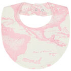 Ivory & Blue Geo Map Babygrow Set, 3, hi-res