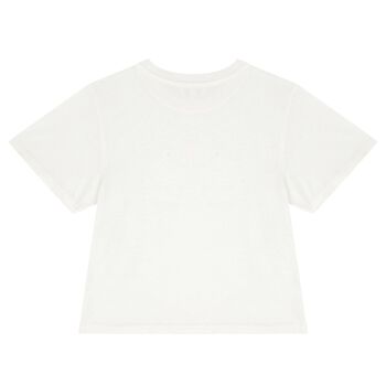 Girls Ivory Logo T-Shirt