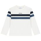 Boy Blue & White Tracksuit Set ( 3 Piece ), 1, hi-res