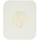 Ivory & Gold Logo Baby Blanket, 2, hi-res