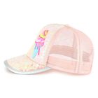 Girls Pink Embellished Ice Cream Cap, 1, hi-res