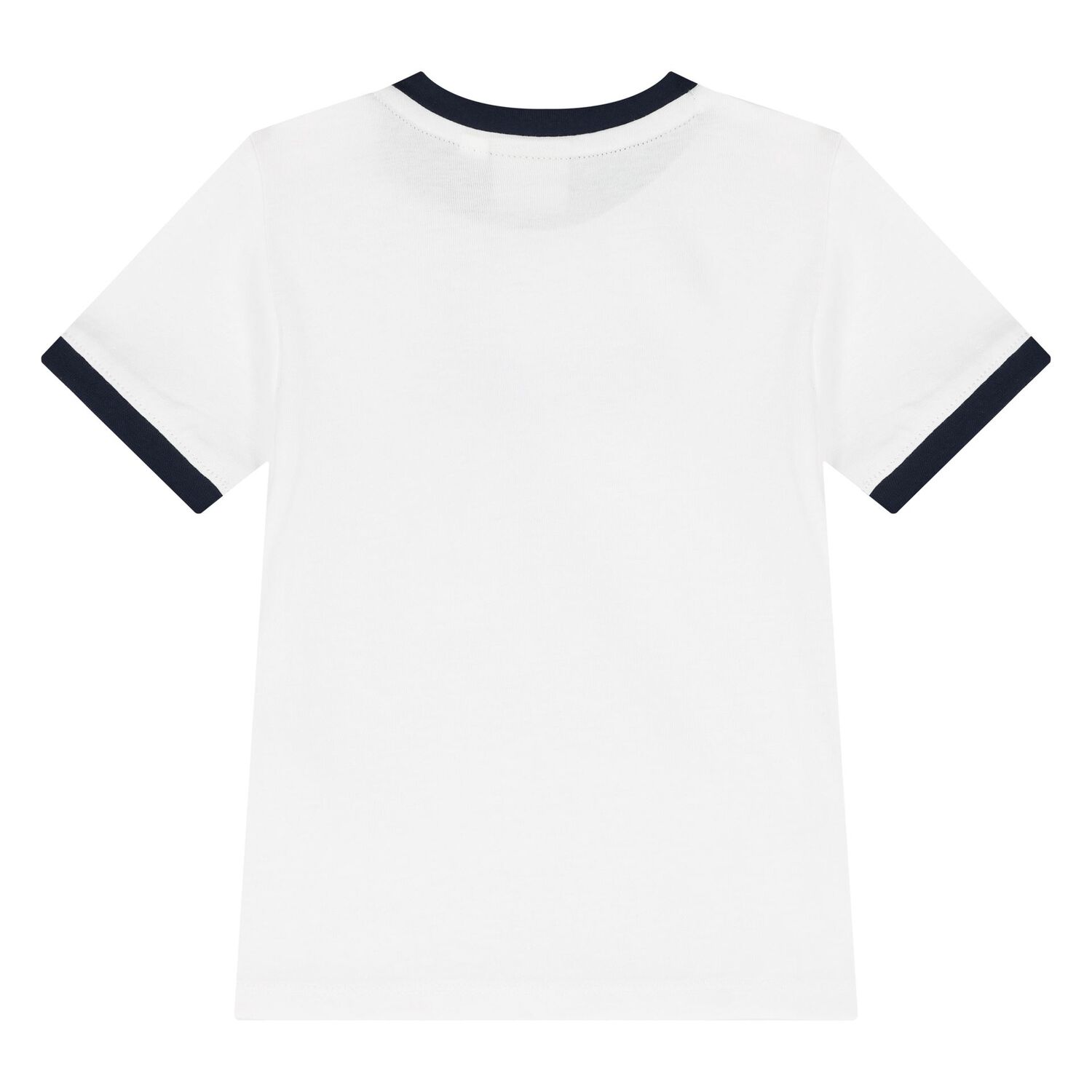 Younger Boys White Logo T-Shirt, 1, hi-res image number null