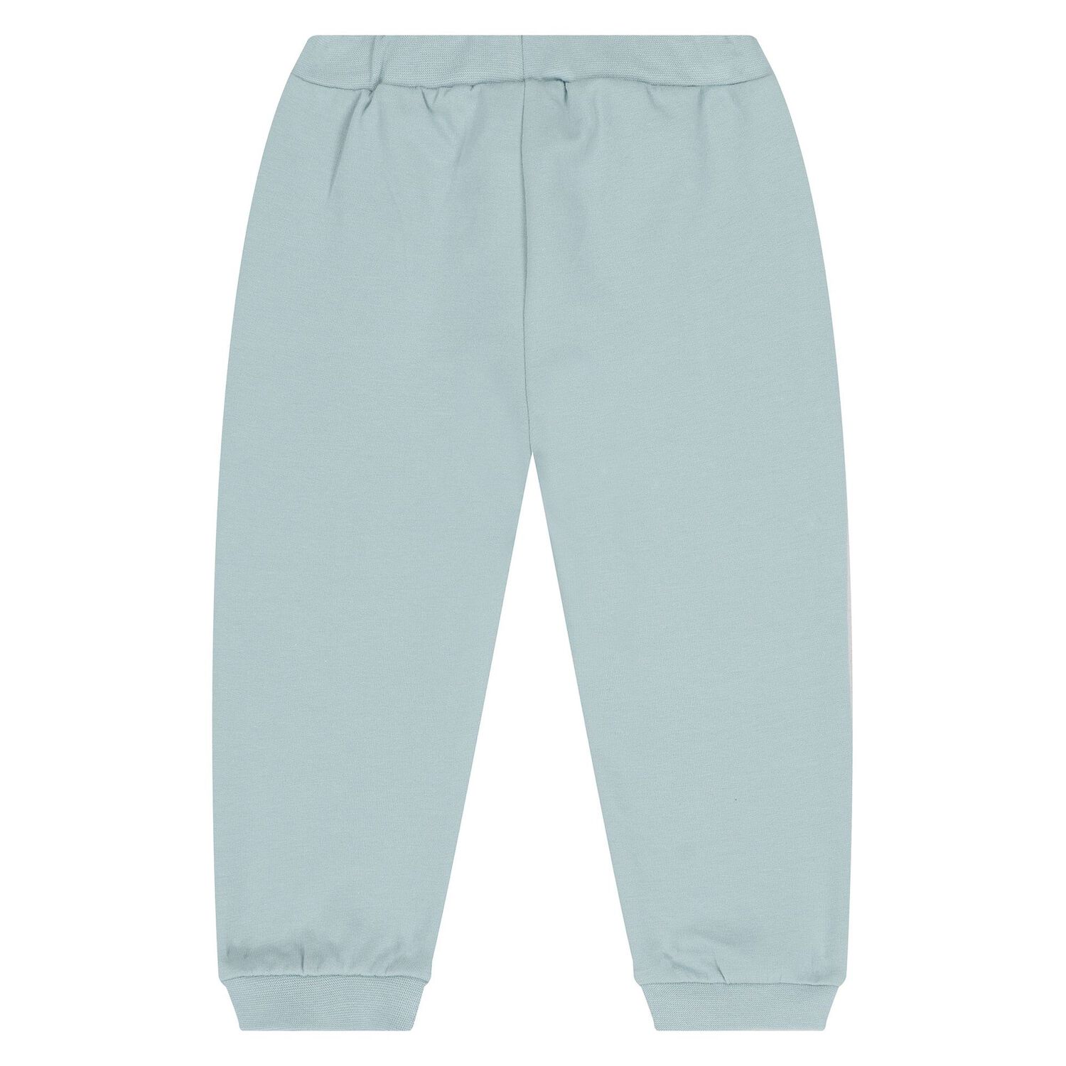 Baby Boys Ivory & Green Tracksuits ( 2 Pack ), 1, hi-res