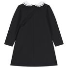 Girls Black Dress Set, 2, hi-res