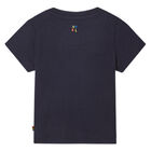 Younger Boys Navy Car T-Shirt, 1, hi-res
