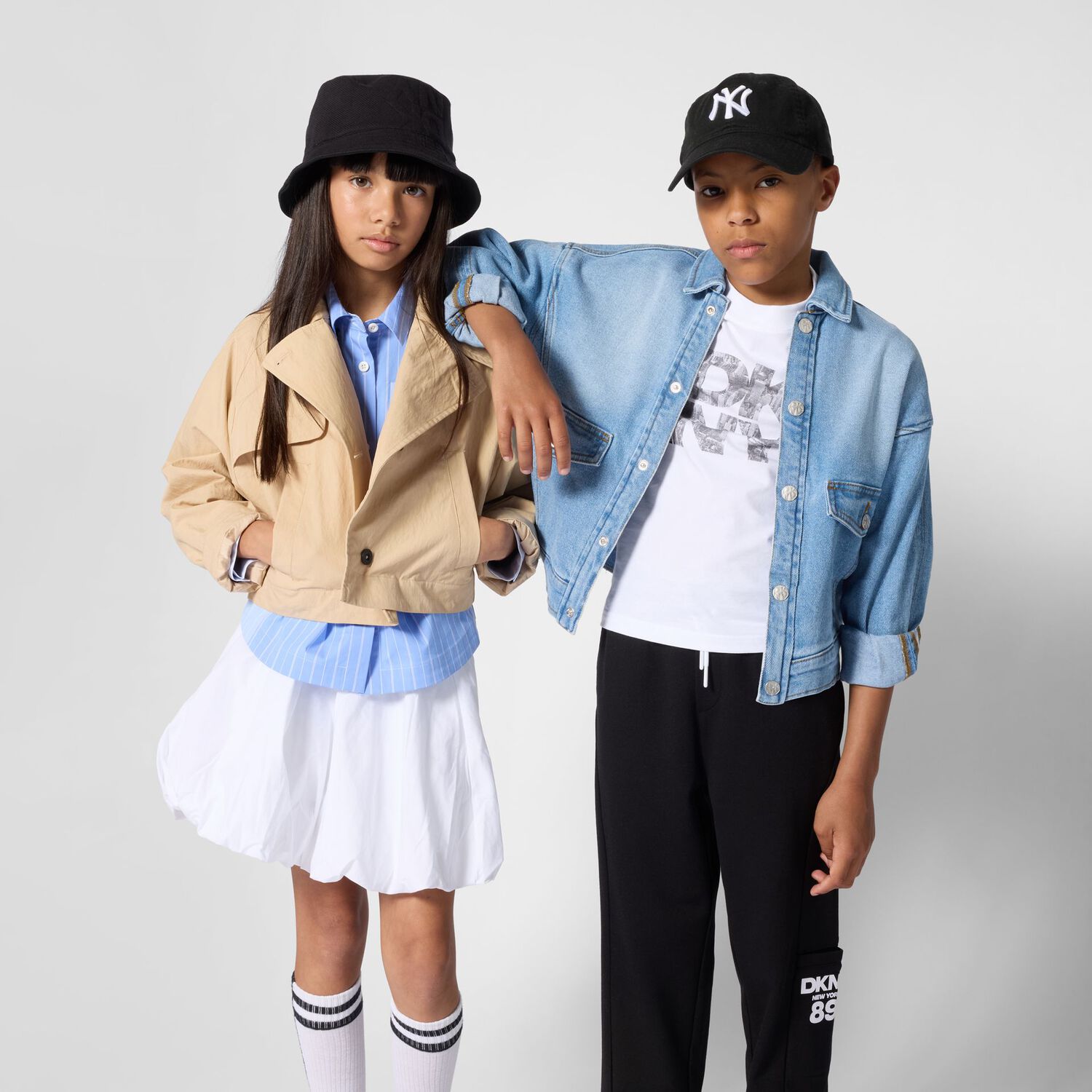 Boys White Logo T-Shirt, 1, hi-res