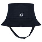 Baby Boys White & Navy Blue Shorts Set, 1, hi-res