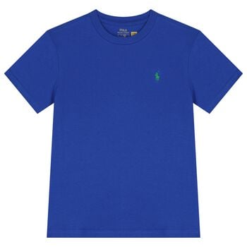 Boys Blue Logo T-Shirt