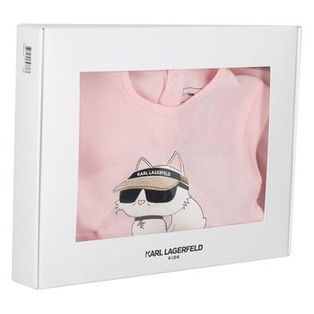 Girls Pink Choupette Dress