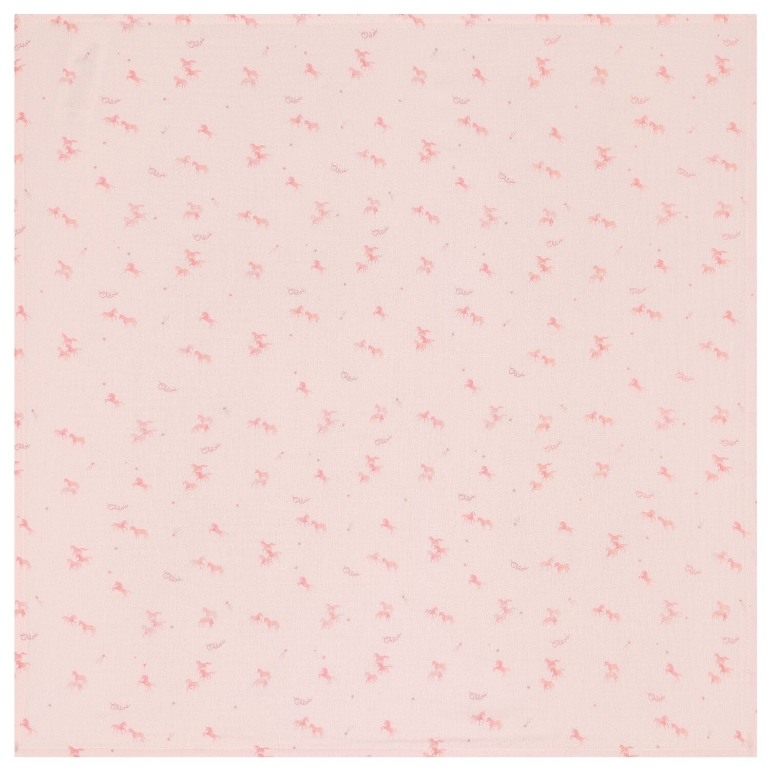 Baby Girls Ivory & Pink Logo Muslin Gift Set, 1, hi-res