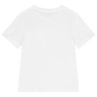 Boys White Logo T-Shirt, 1, hi-res