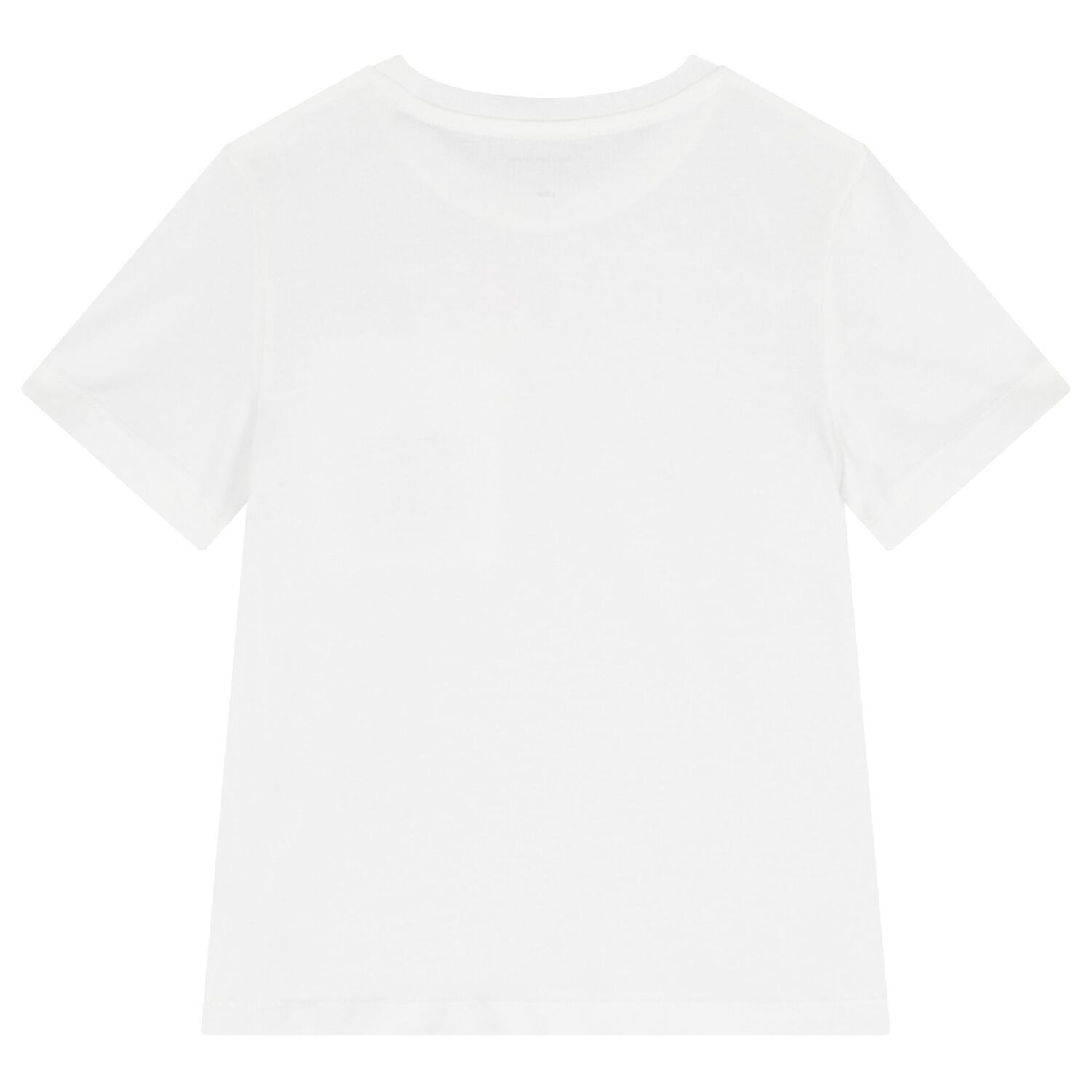 Boys White Logo T-Shirt, 1, hi-res image number null