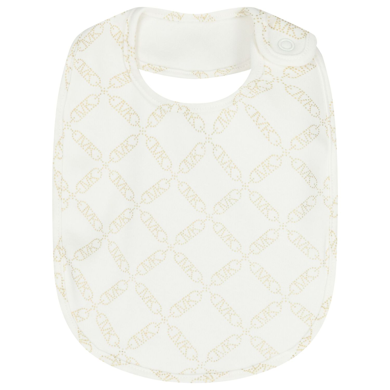 Baby Girls Ivory & Gold Logo Babygrow Gift Set, 1, hi-res