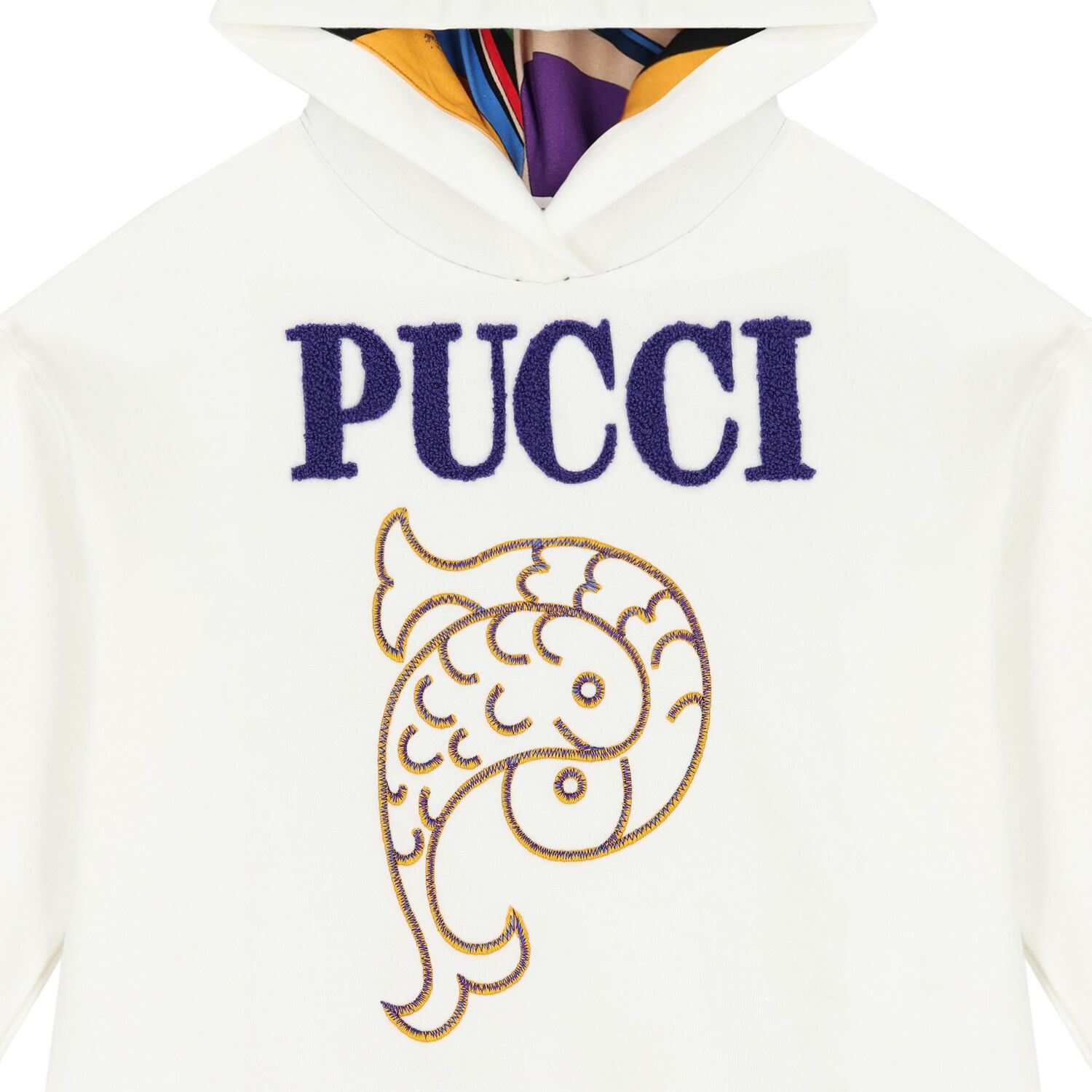 Girls Ivory Logo Sweatshirt, 1, hi-res