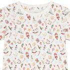 White Festive Pyjamas, 1, hi-res