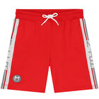 Boys Red Logo Shorts, 1, hi-res
