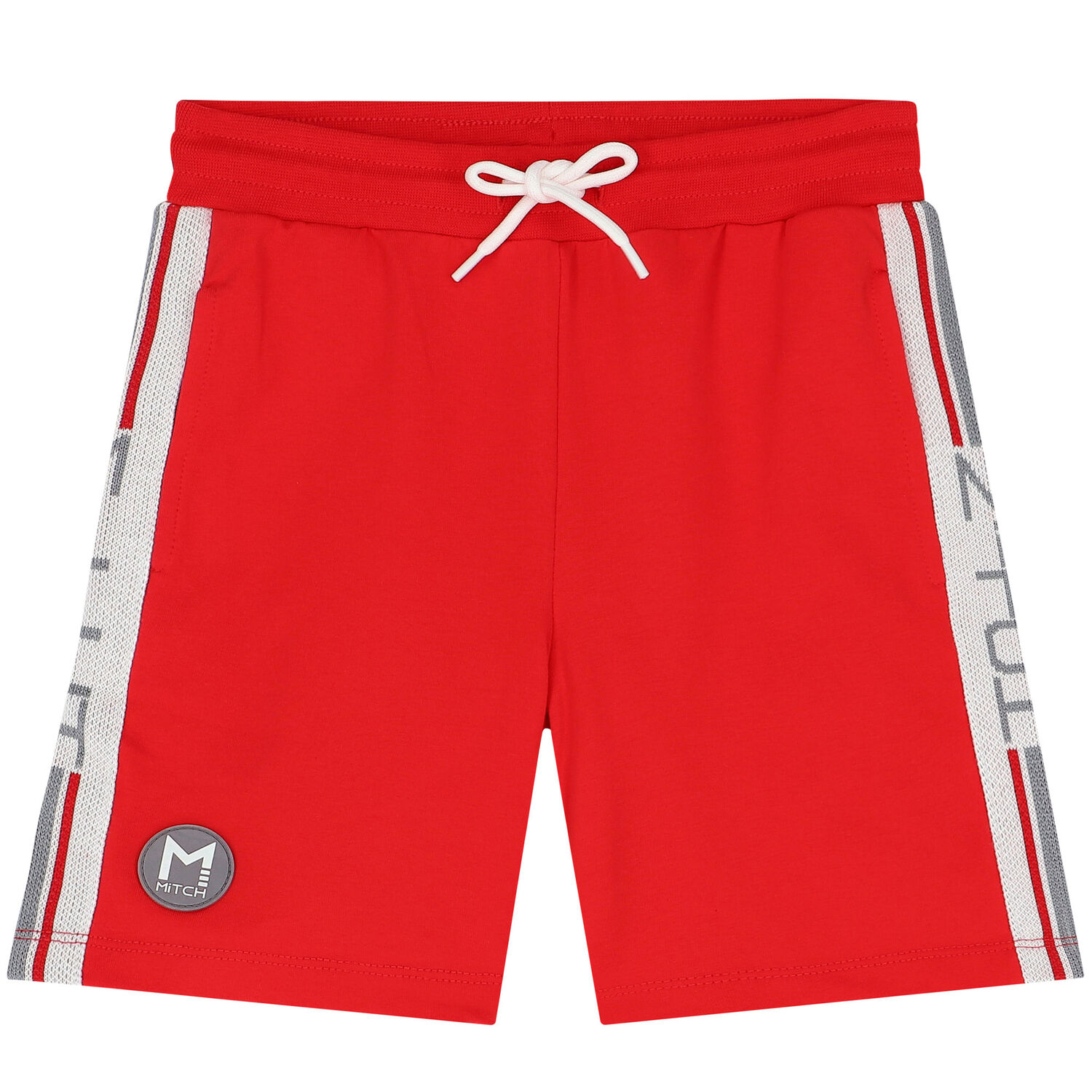 Boys Red Logo Shorts, 1, hi-res image number null