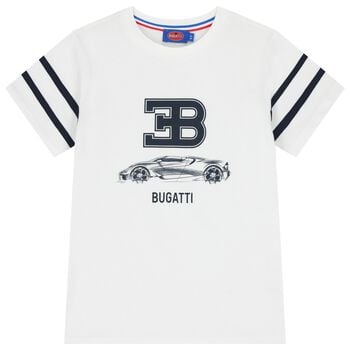 Boys White Logo T-Shirt