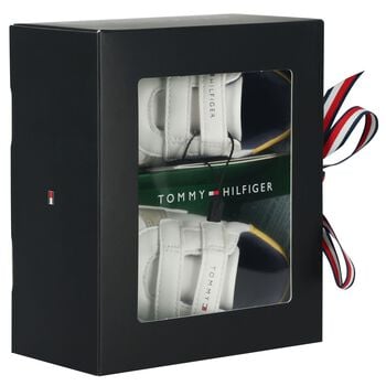 Baby Boys White & Beige Pre Walker Shoes