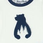 White Printed Long Sleeve Top, 1, hi-res