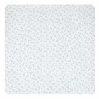 Baby White & Grey Stork Print Blanket, 2, hi-res