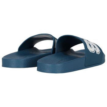 Boys Blue Varsity Logo Sliders
